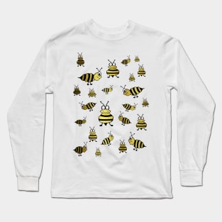 Golden Bees Long Sleeve T-Shirt